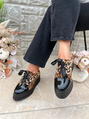 Kate Appleby 'Loftshaw' Wedged Shoe - Leopard & Black