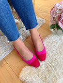 Marco Tozzi Sling Back Shoe Pink & Red - 2-29610-42 514