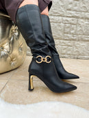 Kate Appleby 'Brompton' Long Boot - Black