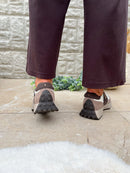 Kate Appleby Caithness Trainer - Taupe, Brown & Cream