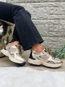 Marco Tozzi Gold Chunky Trainer 2-23779-45