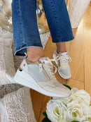 XTI Wedge Trainer Hielo - Silver, Gold & Neutral 142280