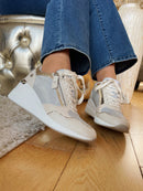 XTI Wedge Trainer Hielo - Silver, Gold & Neutral 142280