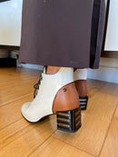 Redz Ankle Boot - Beige/Tan H1002