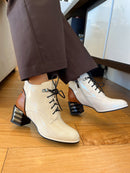 Redz Ankle Boot - Beige/Tan H1002