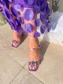 Redz Metallic Rose Lilac Sandal - LTS10607-6A