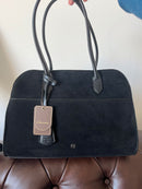Gionni Adele Suede Tote Bag 11G2791 - Black