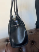 Gionni Adele Suede Tote Bag 11G2791 - Black