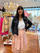 Denim Life Faded Black Stretch Jacket