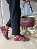 Dice Vail Saddle Bag - 13D2228 Burgundy