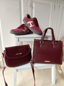 Dice Vail Saddle Bag - 13D2228 Burgundy