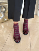 Redz Ankle Boot - Wine D6415