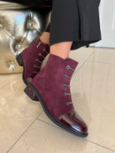 Redz Ankle Boot - Wine D6415