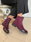 Redz Ankle Boot - Wine D6415