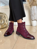 Redz Ankle Boot - Wine D6415