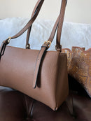 Gionni Charlotte Shoulder Bag With Tassel - Light Brown