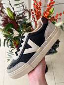 Drilleys "Eighty" Coal Fog Trainers - Black