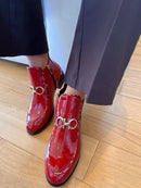 Patrizio 'Lendorf' Rossa Ankle Boot - Red