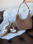 Gionni Charlotte Curved Shoulder Bag With Tassel - Light Brown 11g2818