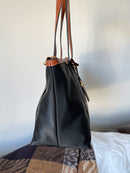 Gionni Angele Large Shopper Bag - Black & Tan 11G2821