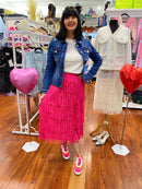 Marco Tozzi Light Weight Trainers Pink/Orange/White 2-23746-42 166