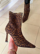 Una Healy 'I Get Around' Wild Dazzle Crystal Stiletto Boot - Leopard