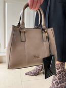 Dice Lunar Bag With Detachable Purse - 13D2274 Taupe