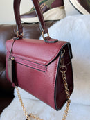 Gionni Colette Small Flapover Bag 11G2825 - Maroon