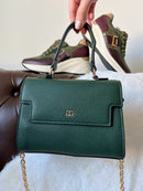 Gionni Colette Small Flapover Bag 11G2825 - Green