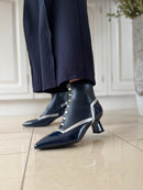 Kate Appleby 'Healugh' Sapphire Ankle Boot Navy