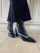 Kate Appleby 'Healugh' Sapphire Ankle Boot Navy