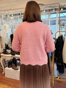 Miella Jewel Button Cardi - Pink