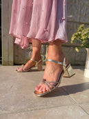 Redz Crystal  Gold Sandal - LTS10559-6A