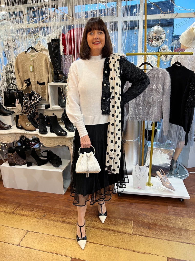 Sorento 'Key Largo' Black T-Bar Stiletto