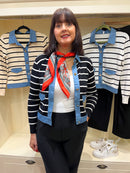 Stevie Paisley Neck Scarf - Coral