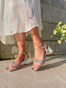 Redz Crystal Silver Sandal - LTS10559-6A