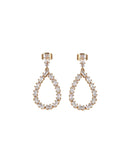 Newbridge Gold Plated Baguette Stone Drop Earrings ER2223G