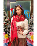 Maria Crystal Clutch - Red