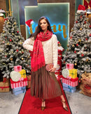 Maria Crystal Clutch - Red