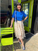 Dancing Matilda "Armada Enlace" Navy Stripe Loafer