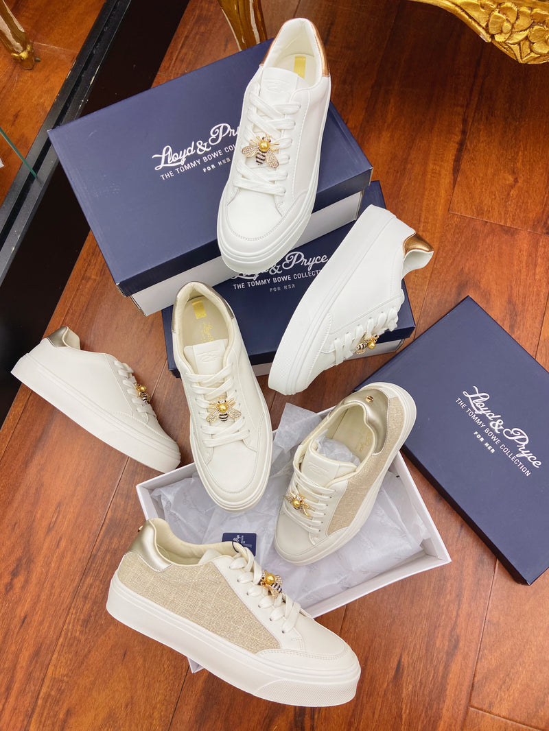 Tommy Bowe "Cheval" Trainer Ivory Sparkle - Tweed Ivory Platinum