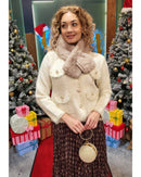 Audrey Pearl & Crystal Sphere Clutch