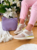 Safety Jogger Rose Shadow, Lilac & Lime Trainer 588026