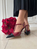 Sorento 'Key Largo' Ruby T-Bar Stiletto