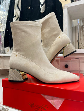 Kate Appleby 'Hackenby'  Cream Ankle Boot