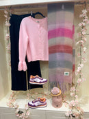 XTI Lilac Trainers 144156