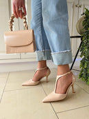 Sorento 'Boynehill' Neutral T-Bar Stilletto