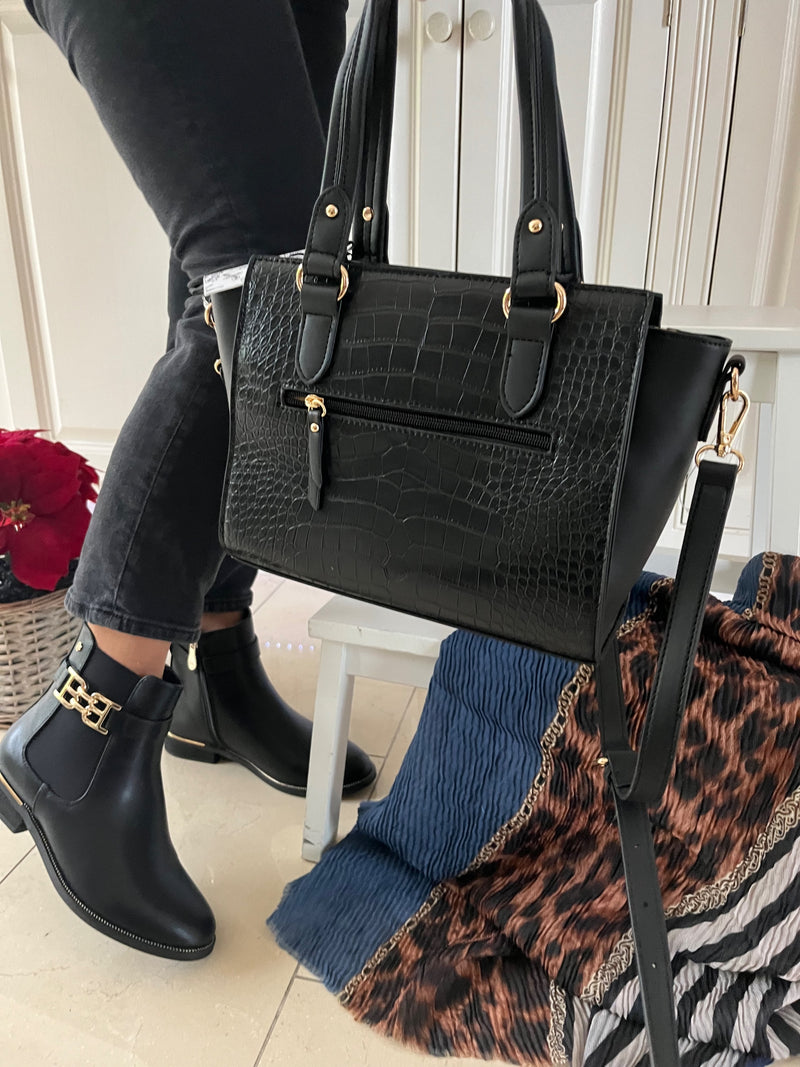 Dice Verbier Shoulder Bag - 13D2256 Black