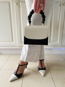 Sorento 'Key Largo' Black & Cream Handbag