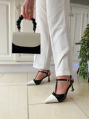 Sorento 'Key Largo' Black & Cream Handbag